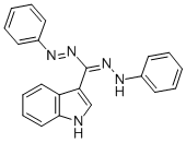 1,5-Diphenyl-3-(1H-indol-3-yl)formazan CAS#: 87582-33-0