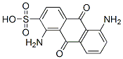 1,5-diamino-9,10-dihydro-9,10-dioxoanthracene-2-sulphonic acid CAS#: 85153-44-2