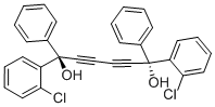 (+)-1,6-BIS(2-CHLOROPHENYL)-1,6-DIPHENYL-2,4-HEXADIYNE-1,6-DIOL CAS#: 86436-19-3