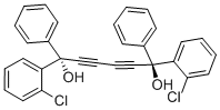 (-)-1,6-BIS(2-CHLOROPHENYL)-1,6-DIPHENYL-2,4-HEXADIYNE-1,6-DIOL CAS#: 86436-20-6