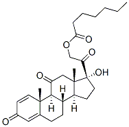 17,21-dihydroxypregna-1,4-diene-3,11,20-trione 21-heptanoate CAS#: 85959-59-7