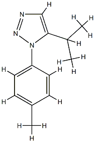 1H-1,2,3-Triazole,5-(1-methylethyl)-1-(4-methylphenyl)-(9CI) CAS#: 805315-46-2