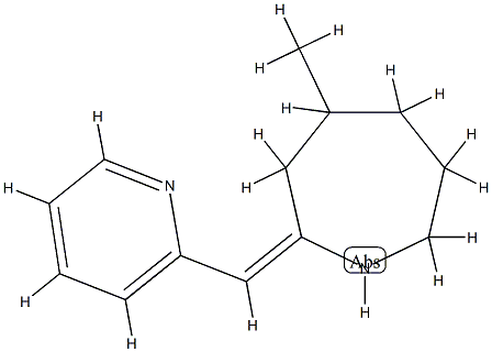 1H-Azepine,hexahydro-4-methyl-2-(2-pyridylmethylene)-(8CI) CAS#: 802571-83-1
