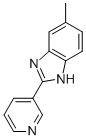 1H-BENZIMIDAZOLE, 5-METHYL-2-(3-PYRIDINYL)- CAS#: 84123-76-2