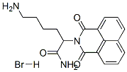 1H-Benz(de)isoquinoline-2(3H)-acetamide, alpha-(4-aminobutyl)-1,3-diox o-, monohydrobromide CAS#: 81254-02-6