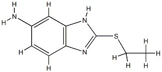 1H-Benzimidazol-5-amine,2-(ethylthio)-(9CI) CAS#: 89029-03-8