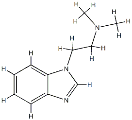 1H-Benzimidazole-1-ethanamine,N,N-dimethyl-(9CI) CAS#: 87482-25-5