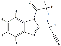 1H-Benzimidazole-2-acetonitrile,1-acetyl-(9CI) CAS#: 88482-10-4