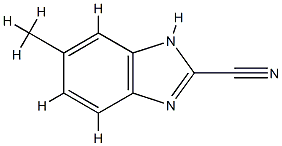 1H-Benzimidazole-2-carbonitrile,5-methyl-(9CI) CAS#: 88422-24-6