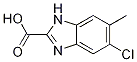 1H-Benzimidazole-2-carboxylic acid, 5-chloro-6-methyl- (9CI) CAS#: 827042-63-7