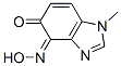 1H-Benzimidazole-4,5-dione,1-methyl-,4-oxime(9CI) CAS#: 88945-14-6