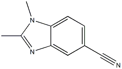 1H-Benzimidazole-5-carbonitrile,1,2-dimethyl-(9CI) CAS#: 80073-14-9