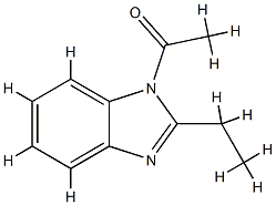 1H-Benzimidazole,1-acetyl-2-ethyl-(9CI) CAS#: 83440-29-3