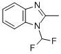 1H-Benzimidazole,1-(difluoromethyl)-2-methyl-(9CI) CAS#: 84941-16-2