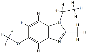 1H-Benzimidazole,1-ethyl-5-methoxy-2-methyl-(9CI) CAS#: 82612-26-8