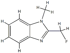 1H-Benzimidazole,2-(fluoromethyl)-1-methyl-(9CI) CAS#: 84246-05-9