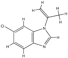 1H-Benzimidazole,6-chloro-1-(1-methylethenyl)-(9CI) CAS#: 89664-12-0