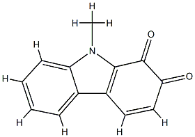 1H-Carbazole-1,2(9H)-dione,9-methyl-(9CI) CAS#: 811432-27-6