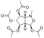 1H-Cyclopentcisoxazole-3,4,5,6-tetrol, hexahydro-1-methyl-, tetraacetate (ester), 3R-(3.alpha.,3a.alpha.,4.alpha.,5.beta.,6.alpha.,6a.alpha.)- CAS#: 88111-89-1