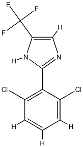 1H-IMidazole, 2-(2,6-dichlorophenyl)-5-(trifluoroMethyl)- CAS#: 81654-11-7