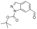 1H-INDAZOLE-1-CARBOXYLIC ACID,6-FORMYL-,1,1-DIMETHYLETHYL ESTER CAS#: 821767-62-8
