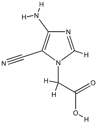 1H-Imidazole-1-aceticacid,4-amino-5-cyano-(9CI) CAS#: 87460-74-0
