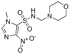 1H-Imidazole-5-sulfonamide, 1-methyl-N-(4-morpholinylmethyl)-4-nitro- CAS#: 80348-59-0