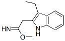 1H-Indole-2-ethanimidicacid,3-ethyl-,methylester(9CI) CAS#: 803645-23-0