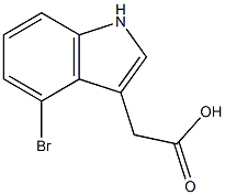 1H-Indole-3-aceticacid,4-bromo-(9CI) CAS#: 89245-41-0