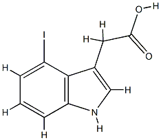 1H-Indole-3-aceticacid,4-iodo-(9CI) CAS#: 89434-02-6