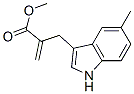 1H-Indole-3-propanoicacid,5-methyl-alpha-methylene-,methylester(9CI) CAS#: 800366-84-1
