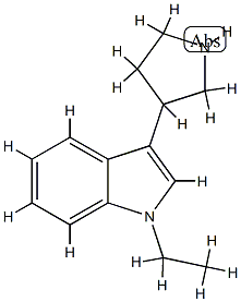 1H-Indole,1-ethyl-3-(3-pyrrolidinyl)-(9CI) CAS#: 804443-56-9