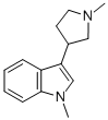 1H-Indole,1-methyl-3-(1-methyl-3-pyrrolidinyl)-(9CI) CAS#: 803650-01-3