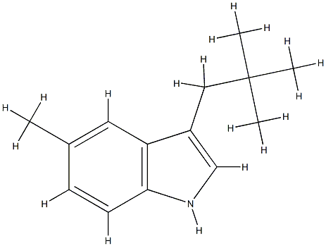 1H-Indole,3-(2,2-dimethylpropyl)-5-methyl-(9CI) CAS#: 809231-21-8