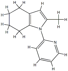 1H-Indole,4,5,6,7-tetrahydro-2-methyl-1-(2-pyridinyl)-(9CI) CAS#: 827019-59-0
