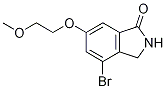 1H-Isoindol-1-one, 4-broMo-2,3-dihydro-6-(2-Methoxyethoxy)- CAS#: 808127-77-7
