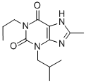 1H-Purine-2,6-dione, 3,7-dihydro-8-methyl-3-(2-methylpropyl)-1-propyl- CAS#: 81250-25-1
