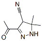 1H-Pyrazole-4-carbonitrile, 3-acetyl-4,5-dihydro-5,5-dimethyl- (9CI) CAS#: 86556-93-6