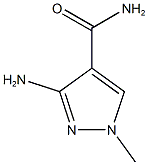 1H-Pyrazole-4-carboxamide,3-amino-1-methyl-(9CI) CAS#: 89181-79-3