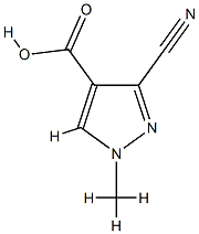 1H-Pyrazole-4-carboxylicacid,3-cyano-1-methyl-(9CI) CAS#: 81303-57-3
