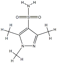 1H-Pyrazole-4-sulfonamide,1,3,5-trimethyl-(9CI) CAS#: 89532-07-0