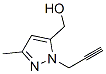 1H-Pyrazole-5-methanol, 3-methyl-1-(2-propynyl)- (9CI) CAS#: 82235-71-0