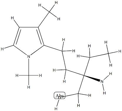 1H-Pyrrole-2-butanol,bta-amino-bta-ethyl-1,3-dimethyl-,(btaR)-(9CI) CAS#: 827344-98-9