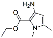 1H-Pyrrole-2-carboxylicacid,3-amino-1,5-dimethyl-,ethylester(9CI) CAS#: 83621-89-0