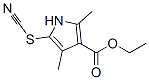 1H-Pyrrole-3-carboxylicacid,2,4-dimethyl-5-thiocyanato-,ethylester(9CI) CAS#: 806632-20-2