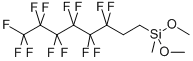 1H,1H,2H,2H-PERFLUOROOCTYLMETHYLDIMETHOXYSILANE CAS#: 85857-17-6