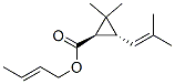 (1R,3R)-2,2-Dimethyl-3-(2-methyl-1-propenyl)cyclopropanecarboxylic acid 2-butenyl ester CAS#: 83123-89-1