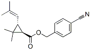 (1R,3R)-2,2-Dimethyl-3-(2-methyl-1-propenyl)cyclopropanecarboxylic acid (4-cyanophenyl)methyl ester CAS#: 82535-32-8