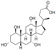 (1b,3a,5b,7a,12a)-1,3,7,12-tetrahydroxy-Cholan-24-oic acid CAS#: 80875-94-1