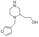2-(1-FURAN-3-YLMETHYL-PIPERAZIN-2-YL)-ETHANOL CAS#: 815655-77-7